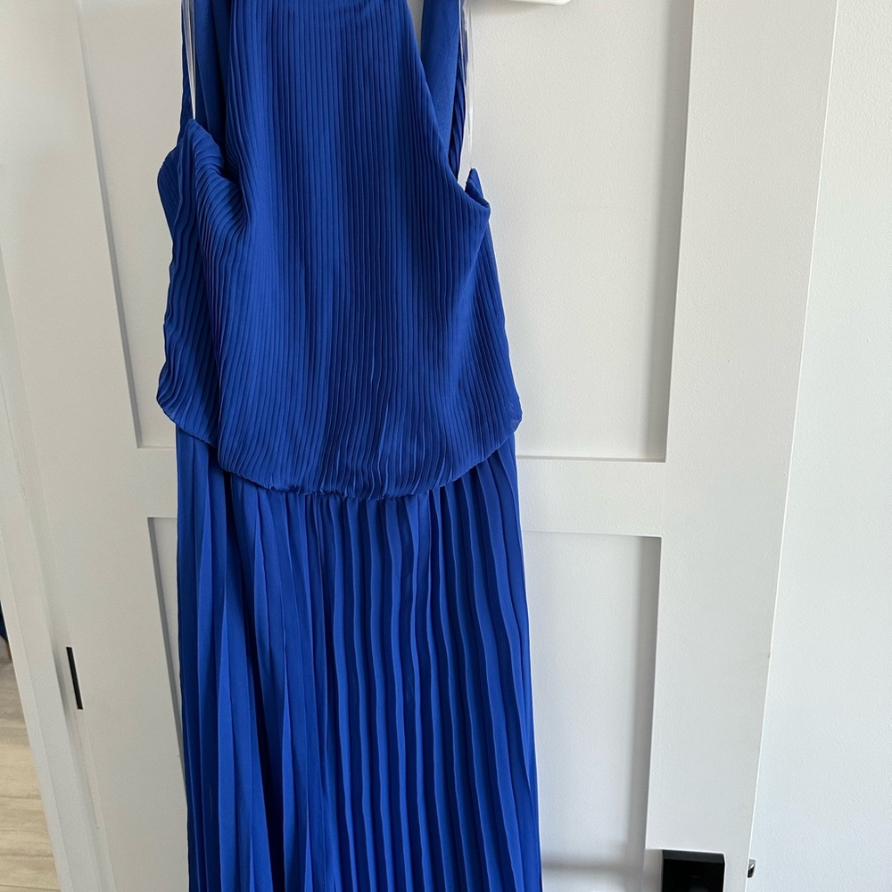 Meghan Los Angeles pleated jumpsuit